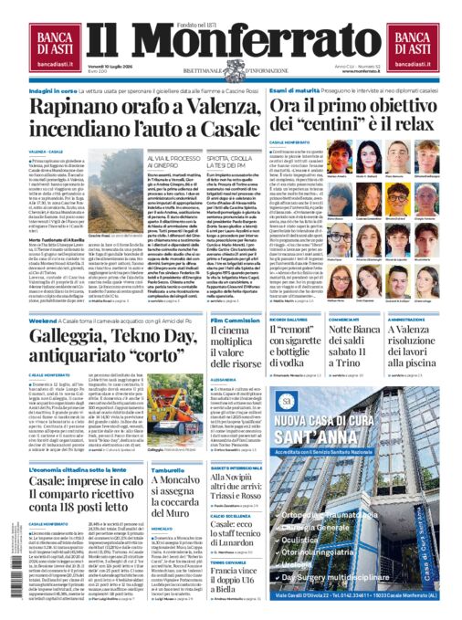 Il Monferrato - Edizione 52 del 10/07/2026